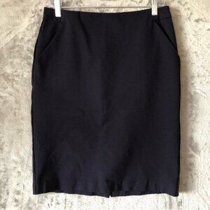 A New Day Navy Blue Pencil Skirt Size 12 Workwear